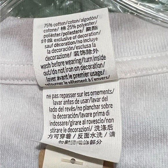 PINK Victoria’s Secret Sweatshirt Medium Varsity Terry V-Neck - Picture 6 of 7